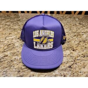Los Angeles Lakers Hat Cap New Era Basketball Adjustable LA Snapback